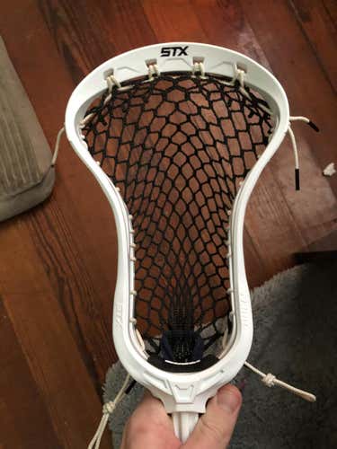 White New FOGO STX Strung Duel 2 Head