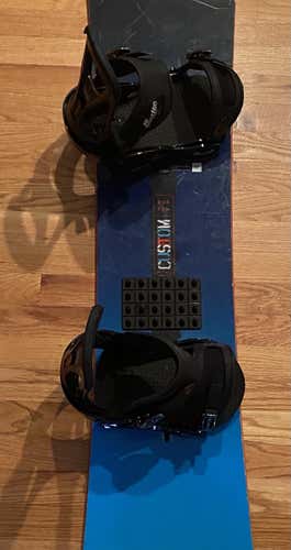 *MAKE OFFER* Burton Custom Smalls Flying V 145 Wide W/ Burton Freestyle Bindings