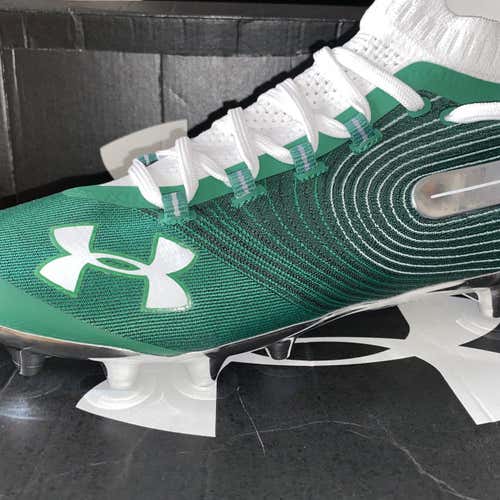 Green Men's Molded Cleats Low Cut