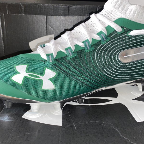 Green Men's Molded Cleats Low Cut