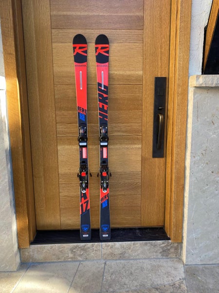 Used 2019 Rossignol Racing Hero FIS GS Pro Skis 151 CM With Bindings Max Din 10