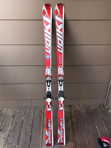 Unisex  Racing Racetiger GS With Bindings Max Din 10 Skis