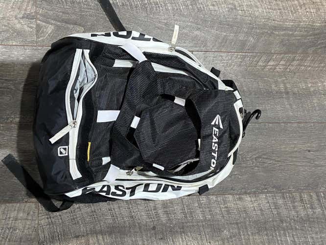 White Used Easton Bat Pack