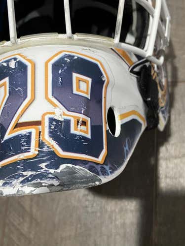 Used Senior Bauer NME 8 Goalie Mask