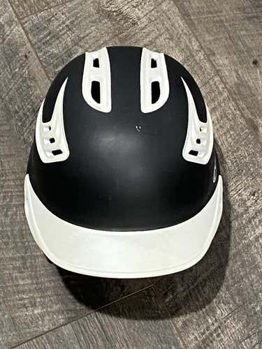 Black Used 7 1/2 Rawlings S80X2S Batting Helmet