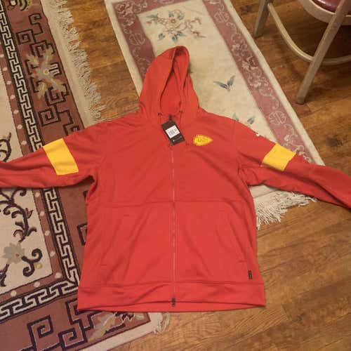 XXL Kansas City Chiefs On Field Hoodie