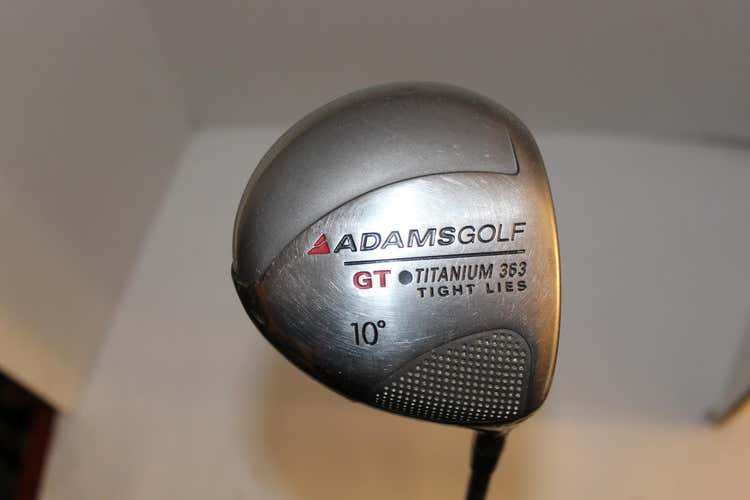 Used Men's Adams GT 363 Right Handed Driver Regular Flex 10 Loft