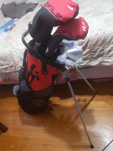 New Men's Wilson Left Hand Profile SGI Clubs (Full Set) Uniflex