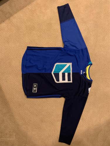 Blue Adult Large Adidas  Jersey