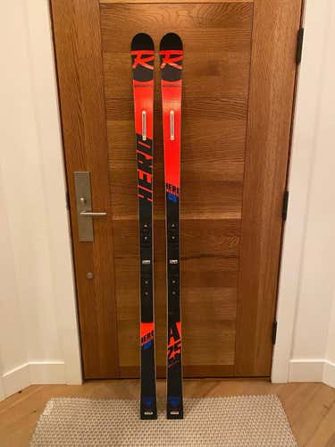 Used 2019 Rossignol Racing Hero FIS GS Pro Skis Without Bindings:  182 CM