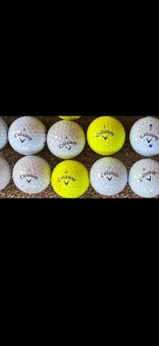 Used Callaway 100 Pack Balls