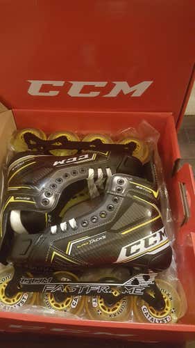 New CCM Inline Skates Size 8.5(fits a 10 skate)