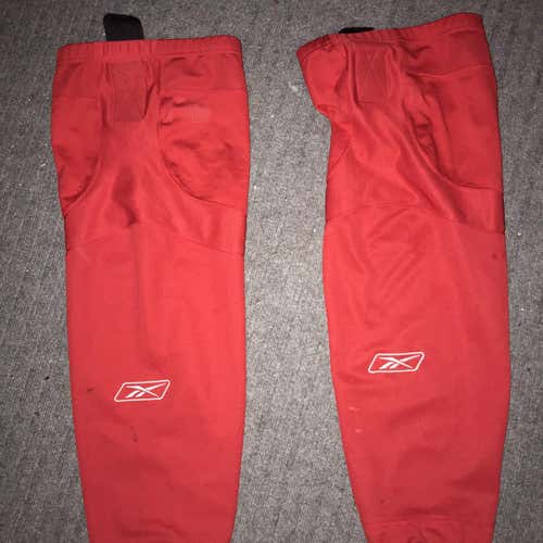 Red Senior Large Reebok  Socks