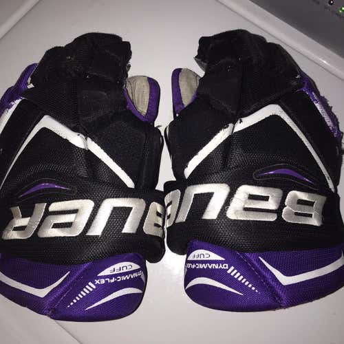 Black Senior Bauer Vapor X800 Lite 14"  Gloves