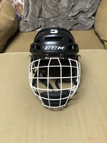 CCM V10 Honeybaked Helmet Black (Med)