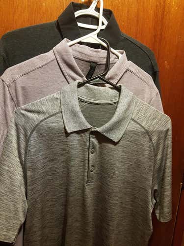 Men's L (3 PACK) Lululemon Polos