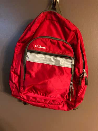 Red Adult  LL Bean Backpack