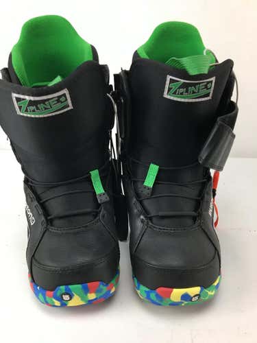 Used Burton Zip Line Senior 5 Snowboard Mens Boots