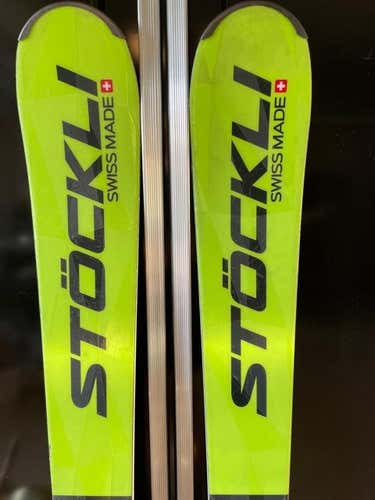 Used 2020 Stockli All Mountain Laser AR Skis With Bindings Max Din 13