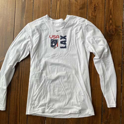Long Sleeve USA Lax Shooting Shirt (M)