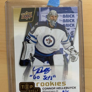 Connor Hellebuyck Rookie Auto 5/5
