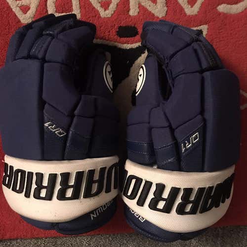 Blue Senior Warrior QR1 13" Pro Stock Gloves