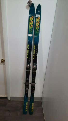 K2 Downhill Skis With Marker Bindings Size 185cm