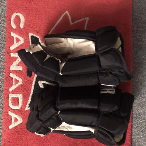 Black Senior Warrior Alpha Pro 13" Pro Stock Gloves