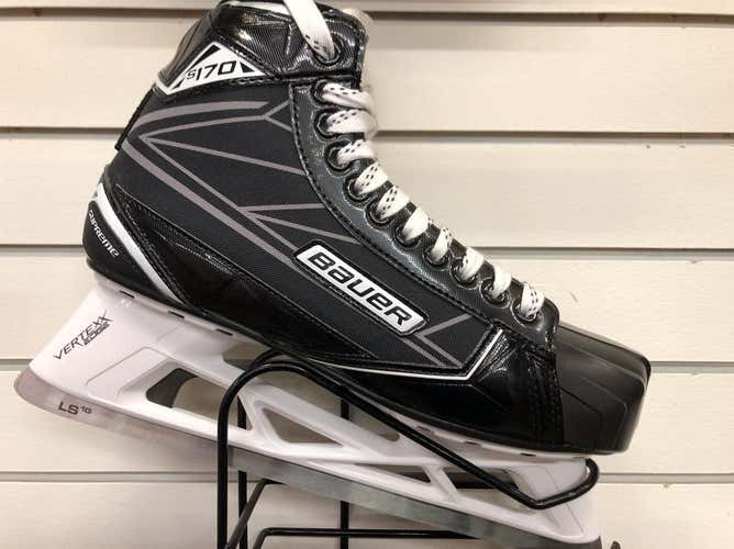 Senior Bauer Supreme S170 Extra Wide Width Size 11 Goalie Skates