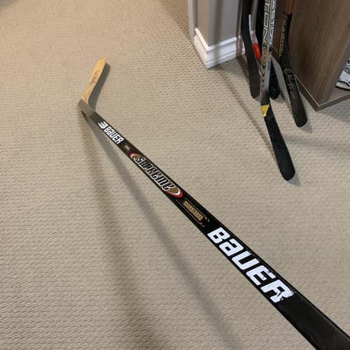 GAME USED/ SIGNED Rob Blake Bauer Supreme Game Stick