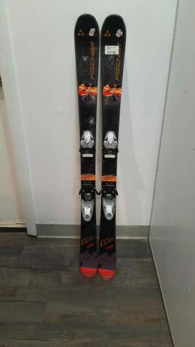 Fischer Twin Tip All Mountain Skis With Fischer Bindings Size 121cm
