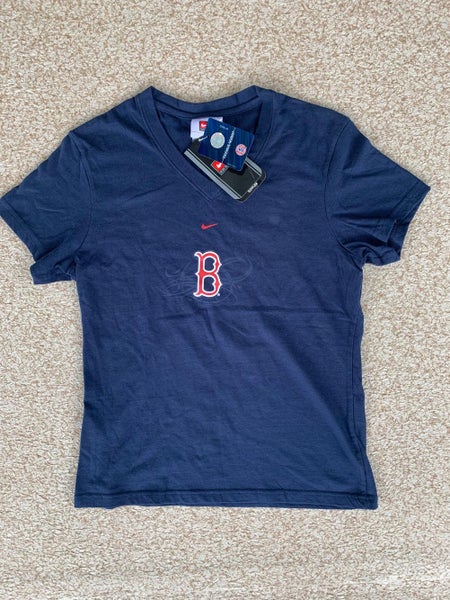 Womens New Adult Medium Nike Shirt MLB Boston Red Sox