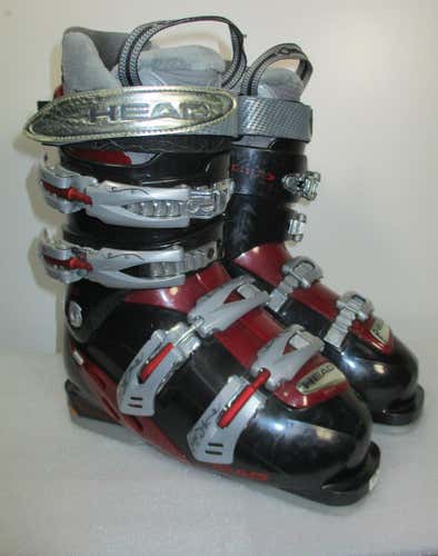 New HEAD Edge + 8.5 Womens Ski Boots Size 24 (SY323)