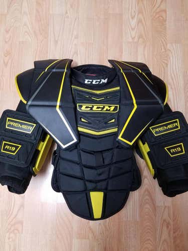 Intermediate Large CCM Premier R1.9 Goalie Chest and Arm Protector Goalie Chest Protector