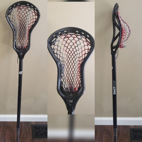 New Attack & Midfield ECD Lacrosse Strung Rebel O stick