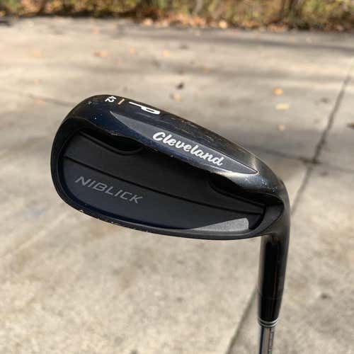 Men's Right Handed Niblick Wedge Flex Steel Shaft Wedge