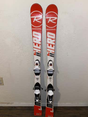 Used Kid's 2018 Rossignol Hero J Multi Event Jr Skis