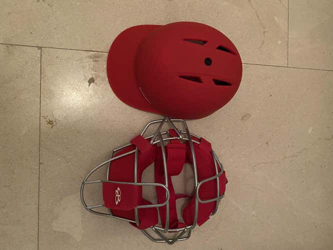 New Adult Boombah Catcher's Mask 7 1/8 - 7 1/2