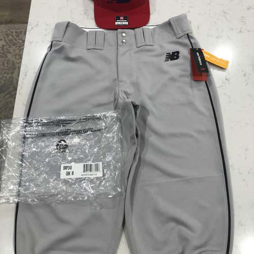 Gray Adult Medium New Balance Pants Knickers
