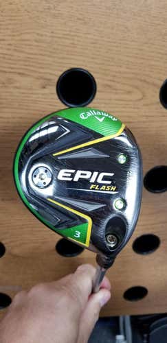 Used Callaway Epic Flash 3 Wood Graphite Regular Golf Fairway Woods