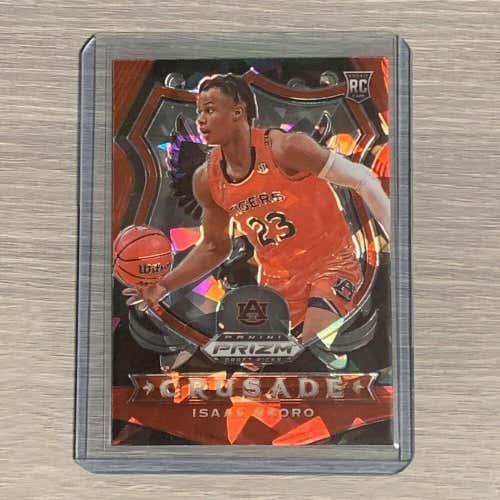 Isaac Okoro 20-21 Panini Prizm Draft Picks Red Cracked Ice Crusade Rookie Card