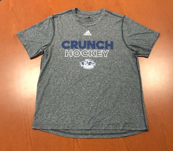 Syracuse Crunch Workout Shirt - Grey Adidas (NEW) - 2019-20
