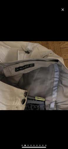 White Adult XL Burton Pants