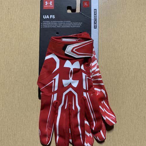 UA F5 Football Gloves (XL)