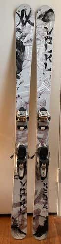 Used Women's 2011 Volkl Kenja Skis With Marker Squire Bindings
