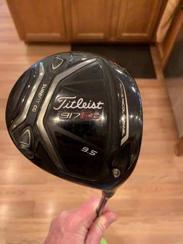 Used Titleist RH 917 D3 Driver 9.5 ,  S flex