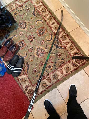 Nathan Mackinnon Senior Right Handed RibCor Trigger 4 PRO Toe Pattern Pro Stock Hockey Stick