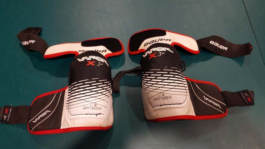 Used Senior Large Bauer Vapor x 3.0 Elbow Pads