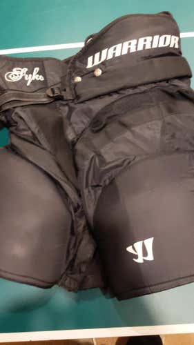 Black Used Senior Large Warrior Syko Hockey Pants