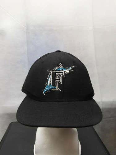 Vintage Florida Marlins New Era 59fifty Authentic Collection Hat 7 1/2 1998-2000